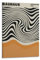 DRDPLXGU Bauhaus-Poster, Bauhaus-Poster mit schwarzen Streifen und Orange, Bauhaus-Ausstellungsposter, minimalistisches Wandkunst-Poster, Leinwand-Poster, Schlafzimmerdekoration, Landschaft, Büro,