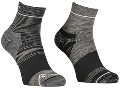 ORTOVOX Alpine Quarter Socken M schwarz Raven 45 Herren