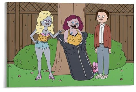 YOUMAN Amerikanisches Anime-Poster, Motiv: Teenage Euthanasie, Leinwand, Wandkunstdrucke, Poster, Foto, Gemälde, Poster, Raumdekoration, 30 x 45 cm