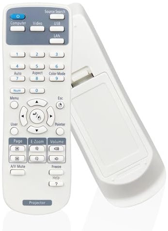 Control Remoto Universal Compatible con proyectores Epson Home Cinema, Serie EX EMP EB VS H BrightLink