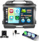 Inefala 4+64G Autoradio per Kia Sportage 2010-2016 Android 15 con Wireless CarPlay Android Auto, 9 Pollici Auto Radio Soporta Bluetooth DAB WIFI 59UI GPS FM HiFi SWC AHD Telecamera Posteriore