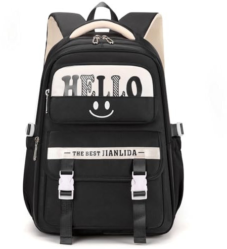 Suweir Schulrucksack Mädchen Schulranzen Jungen Teenager Schultasche Multi-Tasche Rucksack Schul Wasserdicht Daypack School Bag Backpack für Schule Ranzen Reise Jugendliche