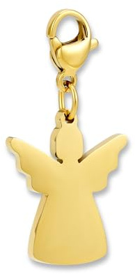 GD GOOD.designs Charms Anhänger mit Karabiner-Verschluss | Kettenanhänger aus 316L Edelstahl | Charm für Bettelarmband in 18K Gold | Wasserfest & Hypoallergen