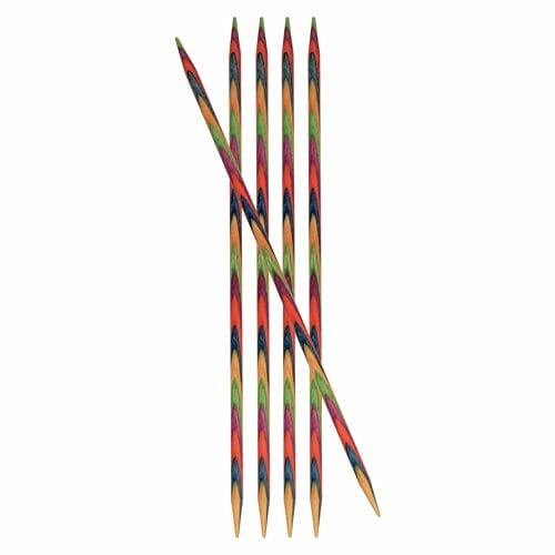 KnitPro Symfonie Sockennadeln, 15 cm und 20 cm, 3,75 mm/20 cm, mehrfarbig