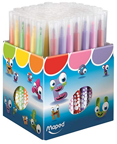 Maped 845000 Fasermaler COLOR'PEPS Long Life, 72er Display