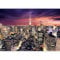 murando - Vlies Fototapete 350x256cm Foto Tapete Wohnzimmer Vliestapete XXL Motivtapeten Bildtapete 3d Effekt Wand Dekoration - Stadt bei Nacht New York Stadtpanorama NY - Panorama d-B-0009-a-b