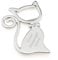 Personalised Cat Design Bottle Opener Fridge Magnet - Engraved with Your Custom Text
