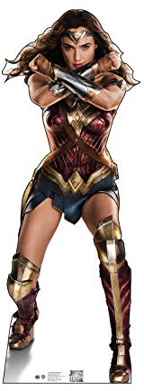 Advanced Graphics Wonder Woman Aufsteller aus Karton, Lebensgröße, Justice League (2017 Film)