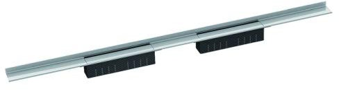 DALLMER Duschrinne CeraWall Select Duo, Edelstahl poliert, 1800 mm