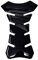 4R Quattroerre.it 18141 Tankpad 3D Motorrad Tankschutz Honda CBR, Schwarz, 13 x 19 cm unica
