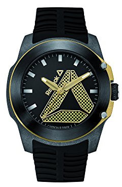 Reebok Reloj Analógico para Hombre de Cuarzo con Correa en Silicona RD-TFL-G2-CBIB-B2