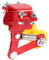 Tensor de cadena de motocicleta Tensor de cadena tensor de cadena de motocicleta Ajuste universal para la mayoría de motocicletas (rojo)