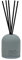 blomus -FRAGA- Raumduft-Set Flint Stone hochwertiger Raumduft, trendige Beton-Optik, natürlicher Duft ROSE & WHITE MUSK, Raumdiffuser Duftstäbchen (H / B / T: 27,5 x 9 x 9 cm, Flint Stone, 69228)
