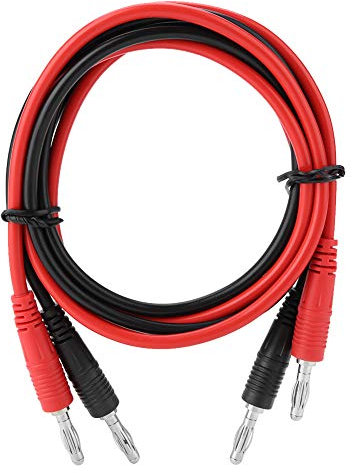 Cavo di Prova Banana, 2 Pezzi 4mm P1041 Cavi di Prova Multimetro, Cavo di Prova Spina a Banana a Spina a Banana per Laper Boratori di Fisica, Cavi di Prova Elettrici per Auto/Industria