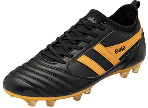 Gola Ceptor MLD Pro Football Junior, Black/Sun, 2 UK