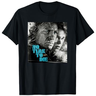 Official James Bond 007 No Time To Die T-Shirt