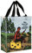 Blue Q Handy Tote Hey, Have You Tried Cheese? Reusable lunch sack, gift bag, easy-to-wipe-clean, 95% recycled material, 10 h x 8.5 w x 4.5 d