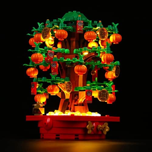 Led Light Set for Lego Money Tree, Led Light Kit for Lego 40648 Money Tree, New Year Gifts - Not Include Models, Just Light Set