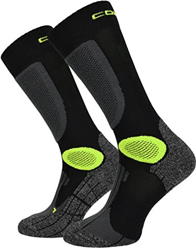 Comodo Technische Motorradsocken Lang Professionelle atmungsaktiv Motorrad Socken (MTB2_43_ze)