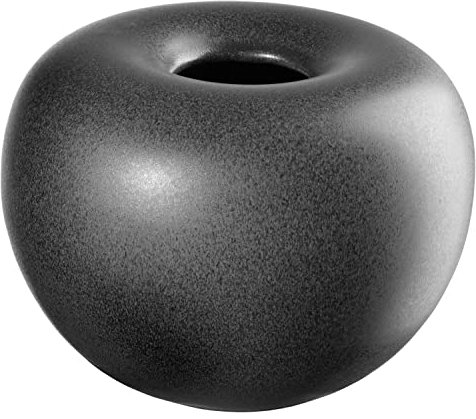 Vase, Black Iron, D, 18 cm, H, 12 cm