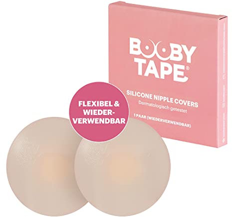 Booby Tape Damen New Model BH mit voller Abdeckung, Undurchsichtige, Silikon, 7,5 cm