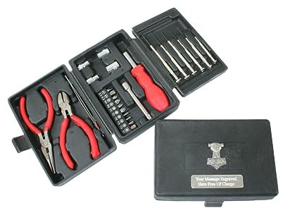 Thors Hammer 26pc Essential Multi Purpose Tool Kit Free Engraving 726