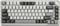 YUNZII B75 PRO Drahtlose Mechanische Tastatur, 75% Gaming Tastatur Dichtung Hot Swap Keyboard mit Knopf, Vorgeschmierte Schalter RGB, BT/Type-C/2.4G Creamy Keyboard(Milk Switch,Grau)