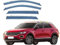 LPOOSAKW Auto Windabweiser für VW T-ROC (Facelift 2022) 2022-, Seitenfenster Regenschutz Regenabweiser.