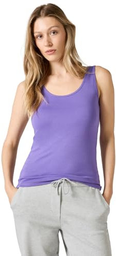 Cecil B317514 Top in Tinta Unita, Wild Lilac, M Donna