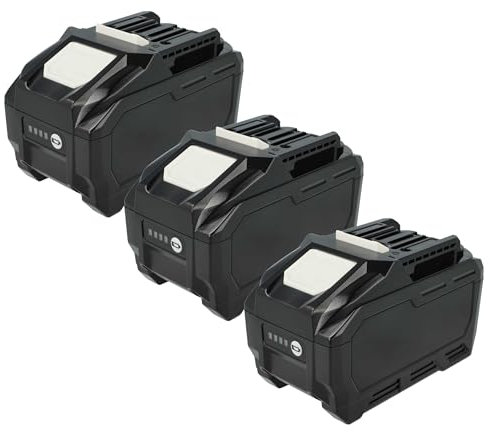 EXTENSILO 3X Batterie Compatible avec Makita TD001G, HS004G, W001G, HP001G, HR003G, HR001G Outil électrique (6000 mAh, Li-ION, 40 V)