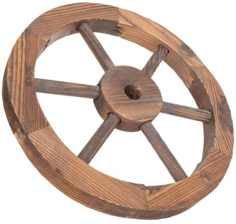 Levemolo Holzrad Wanddekor Vintage Design Rustikal Handgemacht Wohnzimmer Dekoration Innenbereich Zuhause Schmuckaccessoire