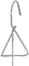 Lot de 10 cintres de pot en terre cuite - Crochet de pot en terre cuite, cintres pour en fer | Crochet mural pour pot en argile pour pot en terre cuite de 4 à 7 pouces, ga