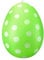 VIMAZ Osterdeko Outdoor, 40 cm Riesige Osterei-Dekorationen für den Außenbereich für Schaufenster, Warenpräsentation, Garten für Garten, Rasen, Party (Grün)