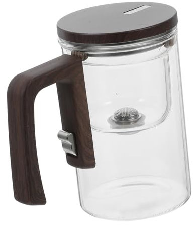 Garneck Bouilloire À Thé En Verre Avec Infuseur Et Filtre 520 Ml Séparateur De Feuilles