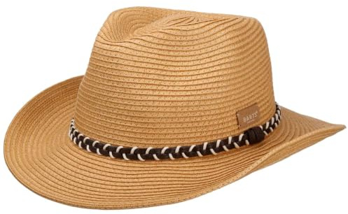 Barts Chapeau en Paille Kangari Western Femme/Homme - de Soleil D'Ete Printemps-ete Printemps Ete - Taille Unique Nature