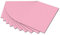 folia 6126 - Fotokarton Rosa, 50 x 70 cm, 300 g/qm, 10 Bogen - zum Basteln und kreativen Gestalten von Karten, Fensterbildern und für Scrapbooking