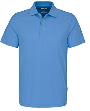 Hakro POLOSHIRT COOLMAX® # 806 (M, malibu-blue)