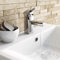ENKI BT7903 Basin Mixer Tap Square Mono Single Lever Chrome Bath Bathroom STELLA