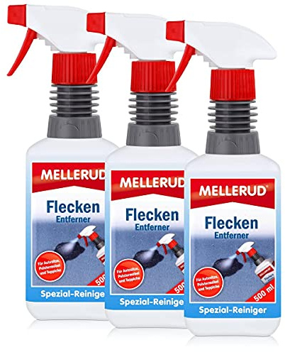 3x Mellerud Flecken Entferner 500 ml - Fasertiefe Sauberkeit
