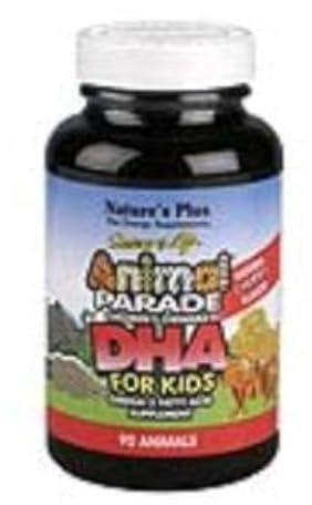 Animal Parade Dha 90 animales masticables de Natures Plus