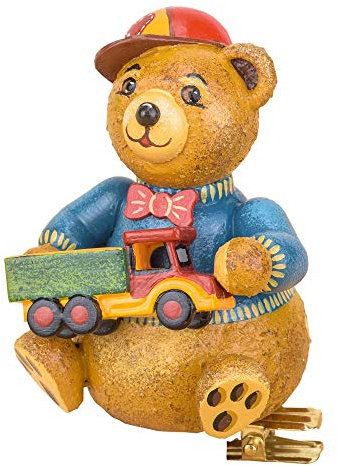 Christbaumschmuck Baumclipser Teddy Leons Brummi - 8cm