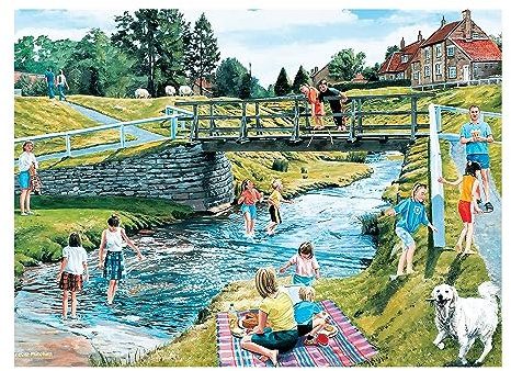 Relish 35 Piece Spring Picnic Dementia Jigsaw Puzzle - Dementia Activities & Puzzles for People with Alzheimer's
