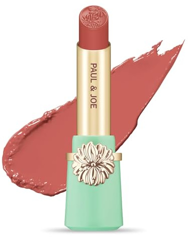 Paul & Joe Moisturizing Lipstick Refill Only, Case Sold Separately, Long Lasting Lipstick for Highly-Pigmented Lip Color, 16 Opera Score - Noble Classic Rose Lip Stick, 0.10 oz