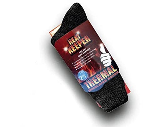 FussFreunde 2 Paar Heat-Keeper Damen & Herren Thermosocken, Extrem Warm mit Anti-Loch-Versprechen (Socken Schwarz, 36-41)