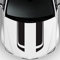 VOQOM Motorhaube Streifen Aufkleber Rennwagen-Aufkleber-Streifenmodellierung von DIY-Vinyl-WRC-Autos-LKW-Motorhaube