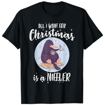 Niedliches Biest Niffler Lover Lustiges Weihnachtsfest für Jungen, Mädchen und Kinder T-Shirt
