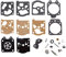 MCHNIC Vergaser Membran Reparatursatz für Dolmar PS341 PS342 PS400 PS401 PS410 PS411 Motorsäge