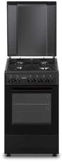 Cuisiniere gaz OCEANIC OCEACG50GB - 4 feux - L49,8 xP61 xH 86 cm - Noir