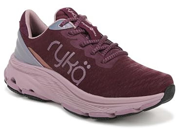 Ryka Devotion X Max Walking Shoe, Scarpe da Ginnastica Donna, Viola Ricco, 38.5 EU Larga