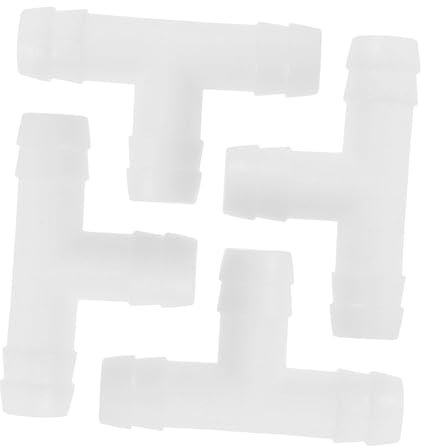 WATIIFUFU 4 Piezas Conector De Drenaje para Aire Acondicionado Conector De Manguera De Drenaje De Tres Vías Unidades para Conexión De Tuberías Sistemas De Desagüe